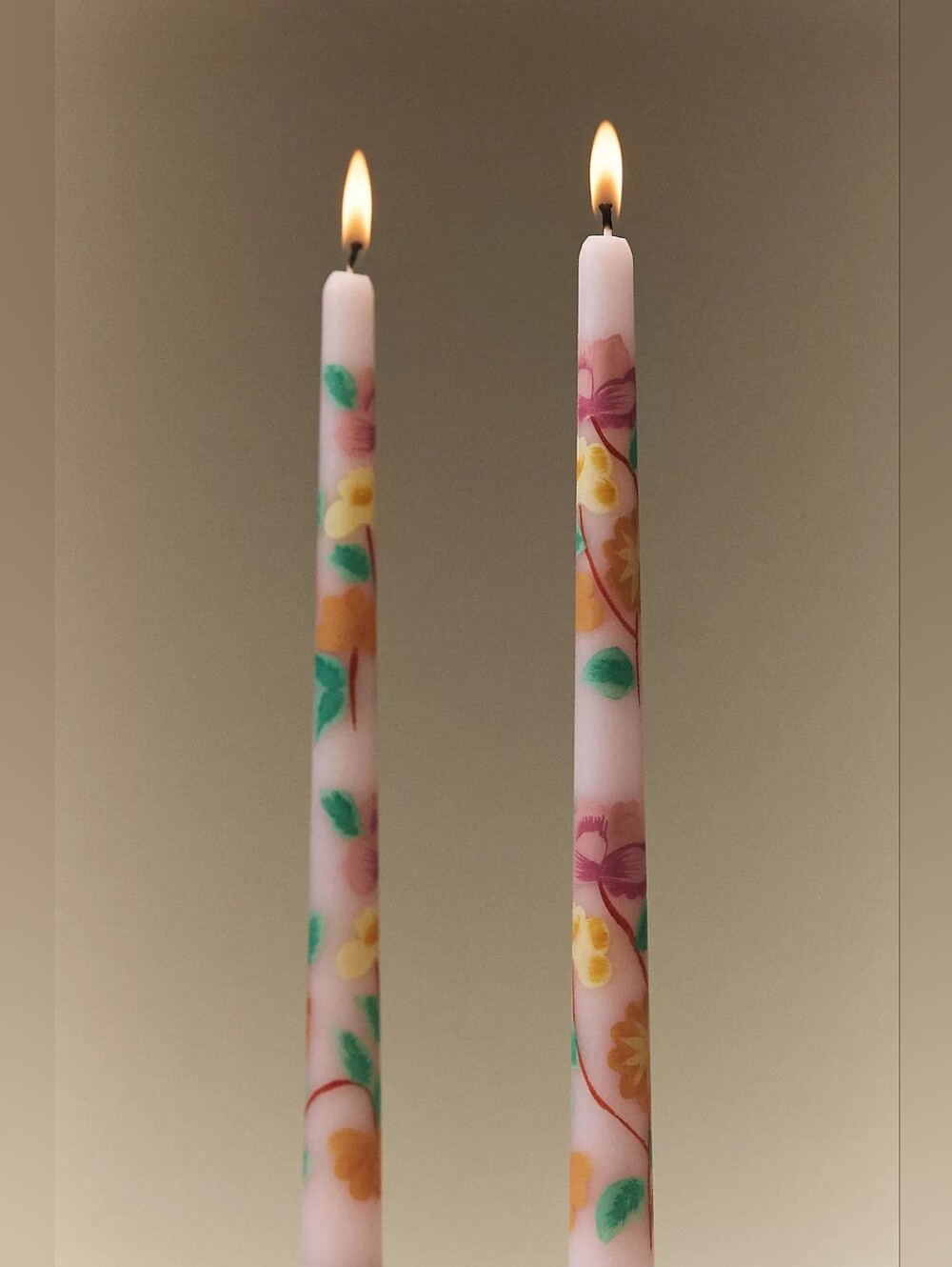 Anthropologie Jude Taper Candles, Set of 2
